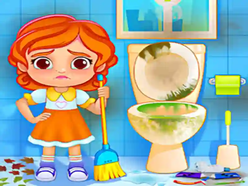 Игра Kids House Cleanup онлайн