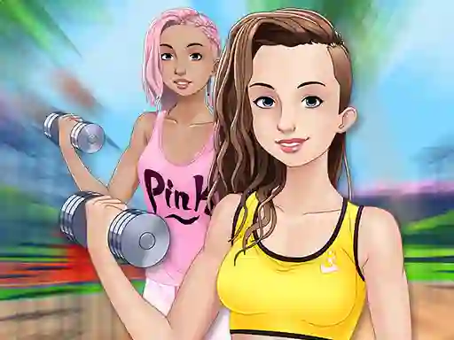 Игра Fitness Girls Dress Up онлайн