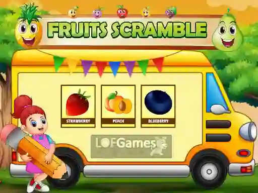 Игра Fruits Scramble онлайн