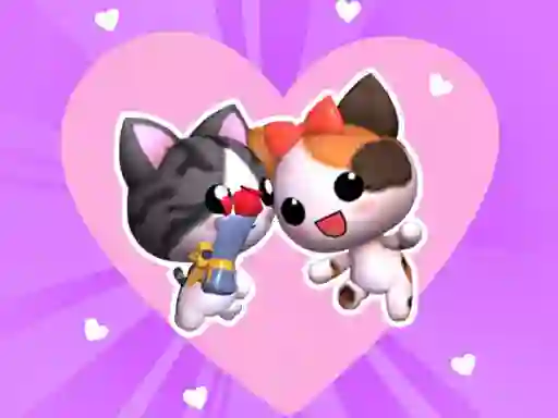 Игра Love Cat Line онлайн