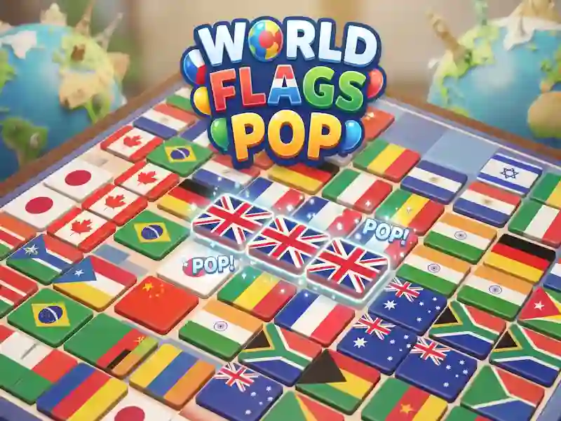 Игра World Flags Pop онлайн
