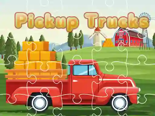 Игра Pickup Trucks Jigsaw онлайн