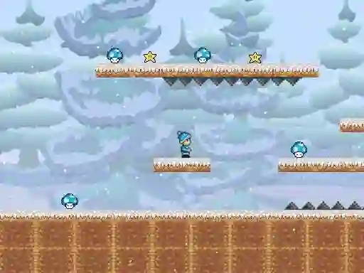 Игра Winter Snowy Adventures 1 онлайн