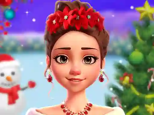 Игра Celebrities Get Ready For Christmas онлайн