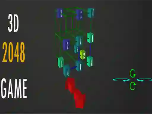 Игра 2048 - 3D онлайн