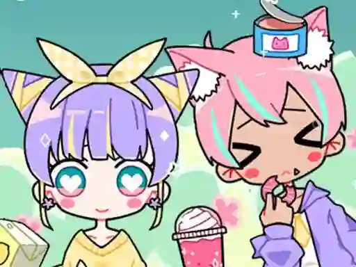 Игра Cute Girl Avatar Maker онлайн