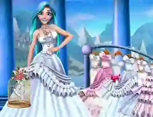 Игра Rachel Winter Party Prep онлайн