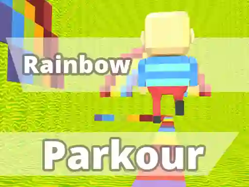 Игра KOGAMA Rainbow Parkour онлайн