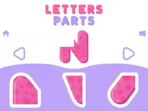 Игра Letters Parts онлайн