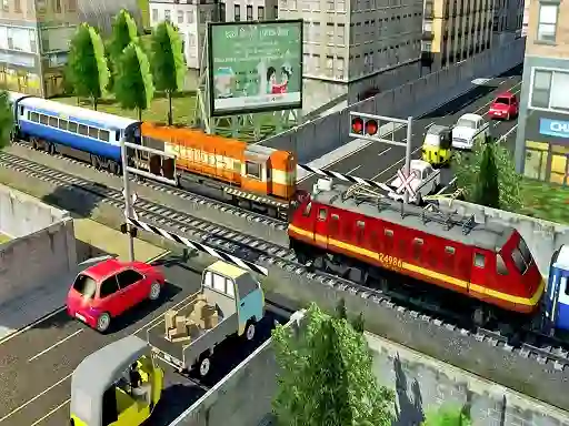 Игра Modern Train Driving Simulator онлайн