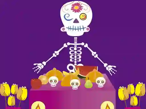 Игра Skeleton party hidden онлайн