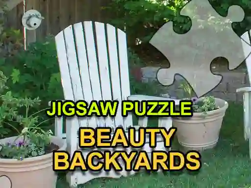 Игра Jigsaw Puzzle: Beauty Backyards онлайн