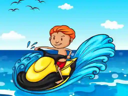 Игра Jet Ski Summer Fun Hidden онлайн