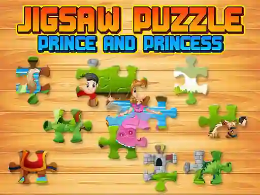 Игра Prince and Princess Jigsaw Puzzle онлайн