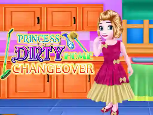 Игра Princess Dirty Home Changeover онлайн