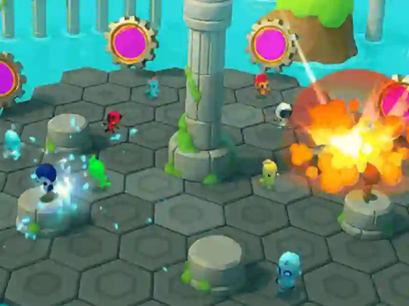 Игра Rumble Rush.io онлайн