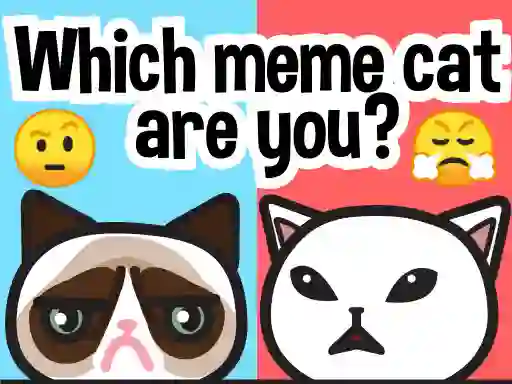 Игра Which Meme Cat Are You? онлайн