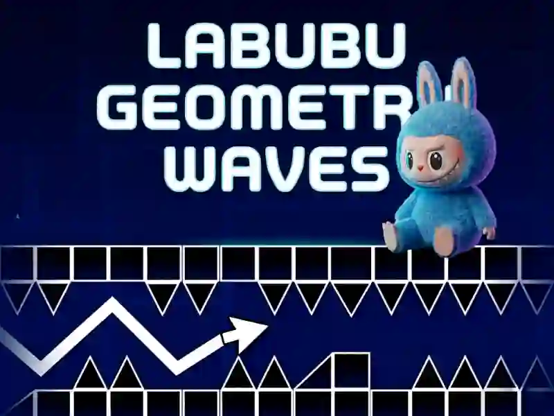 Игра Labubu Geometry Waves онлайн