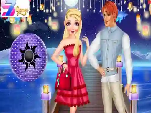 Игра Princesses: Lantern Competition онлайн