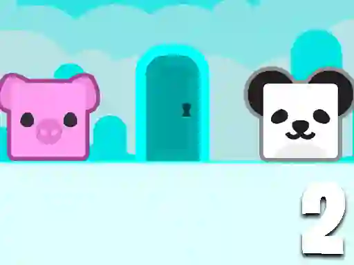 Игра Panda Escape With Piggy 2 онлайн