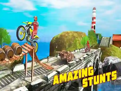 Игра Crazy Imposible Tricky Bmm Bike Racing Stunt онлайн