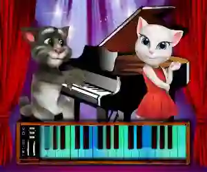 Игра Talking Tom Piano Time онлайн