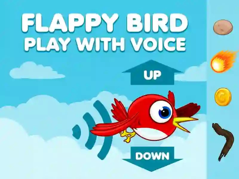 Игра Flappy Bird Play with Voice онлайн
