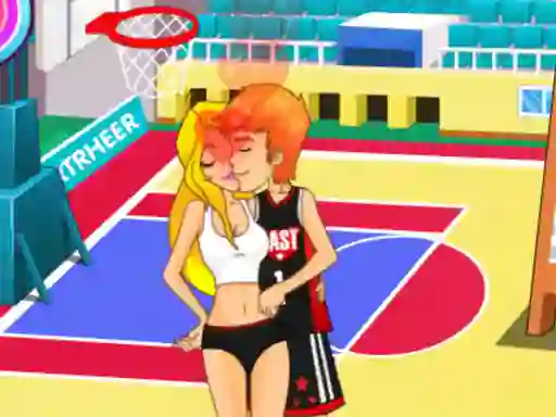 Игра Basketball Kissing онлайн