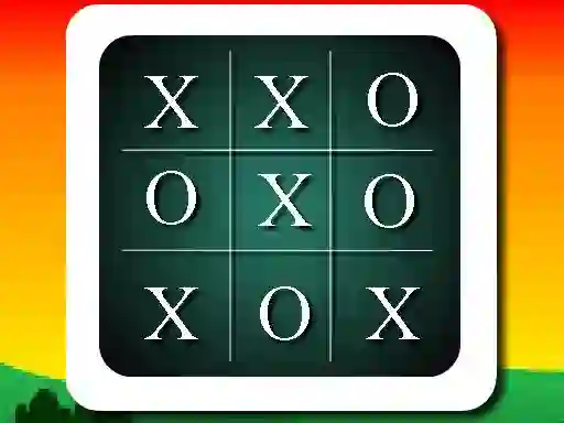 Игра Sunset Tic Tac Toe онлайн