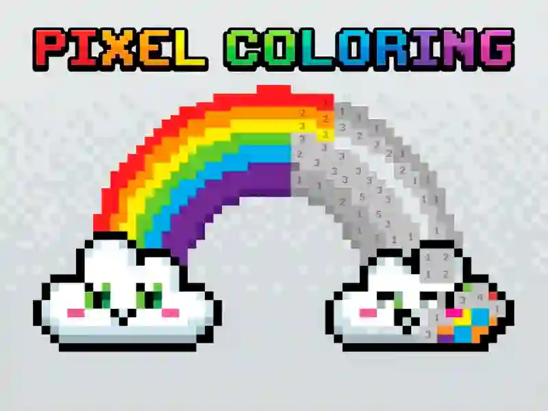 Игра Pixel Coloring онлайн