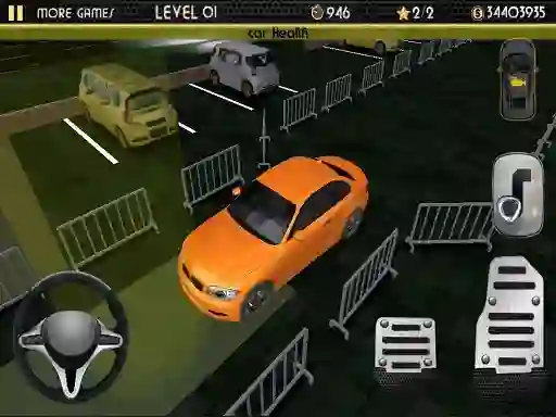 Игра Night Car Parking Simulator онлайн