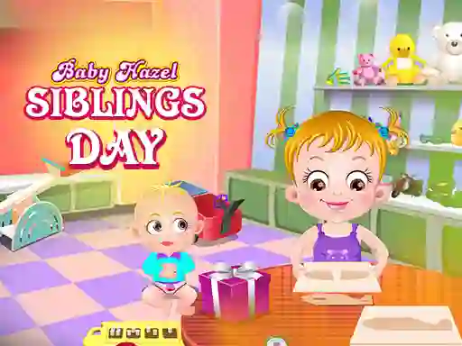 Игра Baby Hazel: Siblings Day онлайн