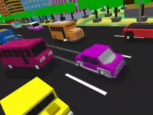 Игра Blocky Highway Racing онлайн