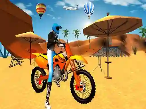 Игра Motocross Beach Game: Bike Stunt Racing онлайн