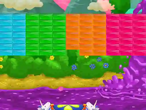 Игра Brick Breaker Unicorn онлайн