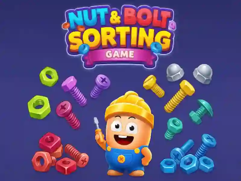 Игра Nuts & Bolt Sorting Game онлайн