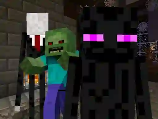 Игра Mineworld Horror онлайн