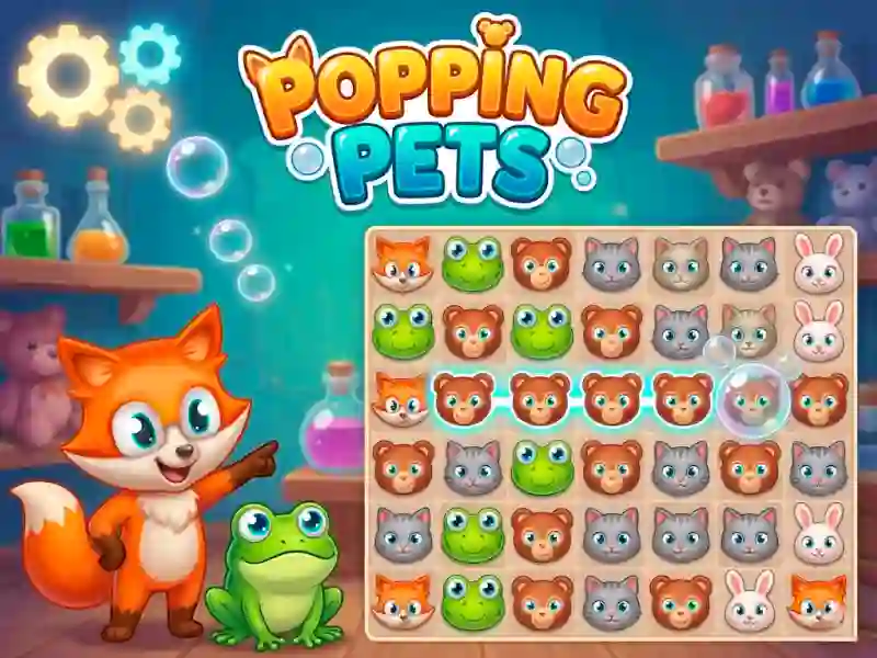Игра Popping Pets онлайн