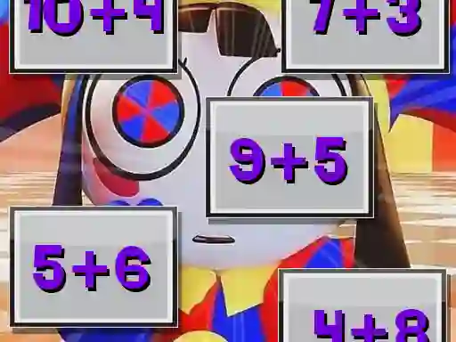 Игра Pomni Math Game онлайн