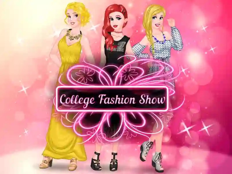 Игра College Fashion Show онлайн