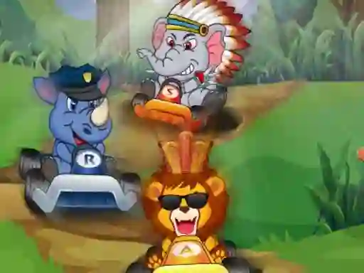 Игра Animal Buggy Racing онлайн