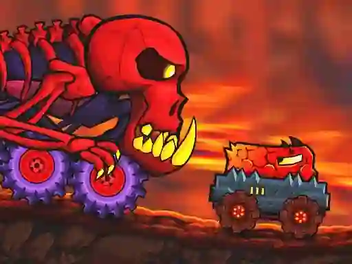 Игра Car Eats Car: Volcanic Adventure онлайн