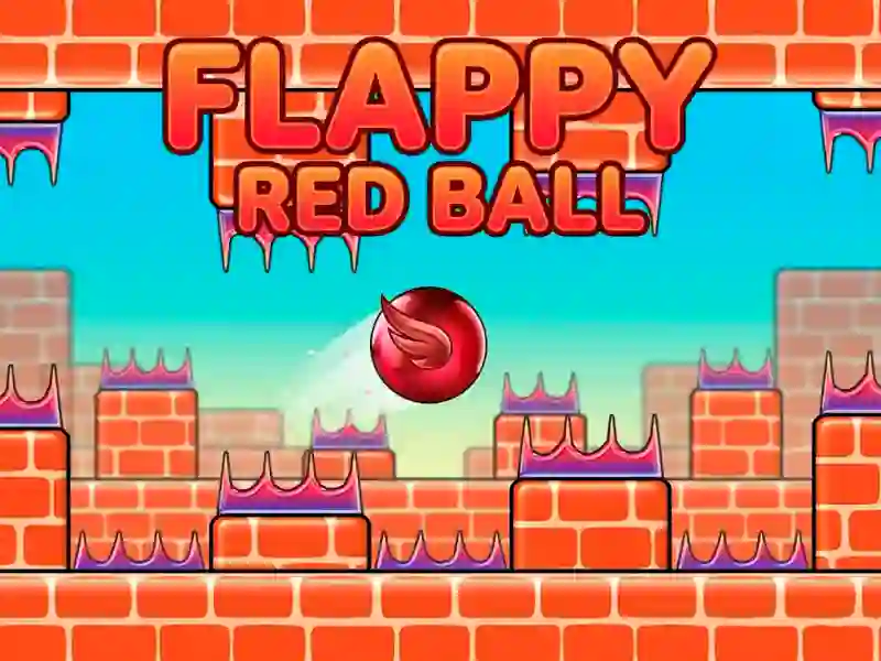 Игра Flappy red ball онлайн