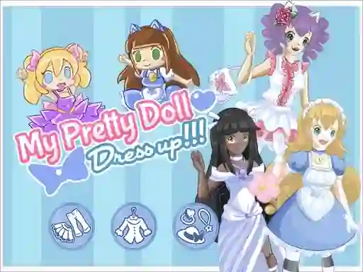 Игра My pretty doll : Dress up онлайн