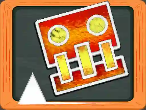 Игра Geometry Dash Blackboard онлайн