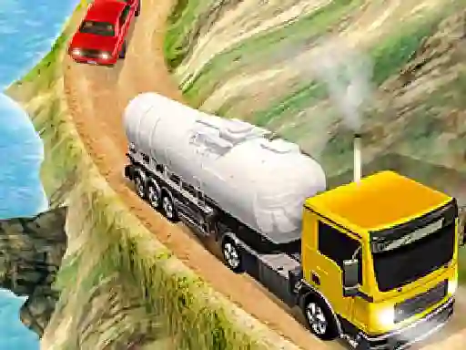 Игра Oil Tanker Transporter Truck онлайн