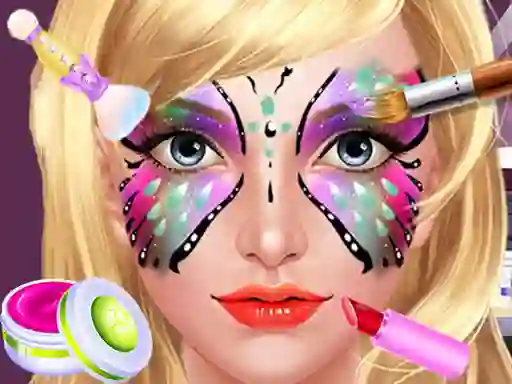 Игра Face Paint Salon онлайн