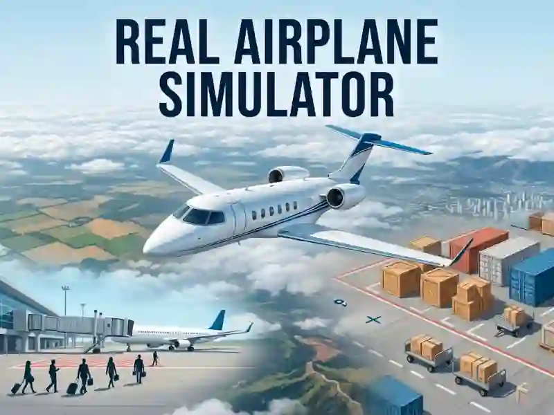 Игра Real Airplane Simulator онлайн
