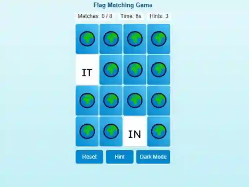 Игра Memory Match Flag Edition онлайн