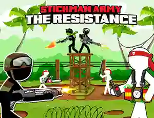 Игра Stickman Army: The Resistance онлайн